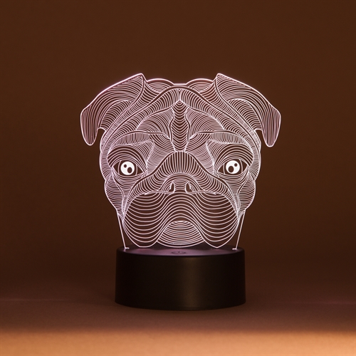 3D LED Night lamp Dog